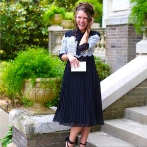 Dainty Jewells Black Lace Midi Dress